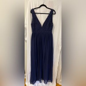 Lulus Navy Blue Dress